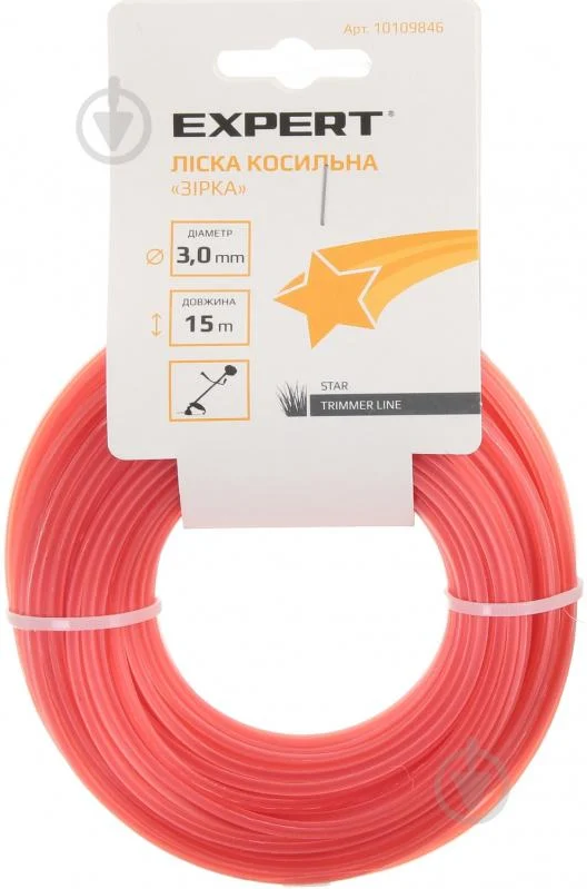 Ліска для мотокоси 3,0 мм, Зірка s30 334s 02 Ліска для мотокоси 3,0 мм, Зірка s30 334s 02