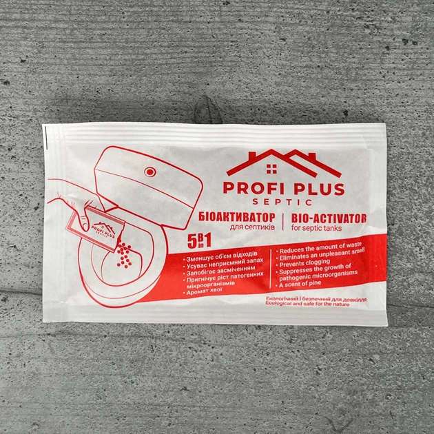 Біо деструктор Профіплюс для септиків 25 г Біо деструктор Профіплюс для септиків 25 г