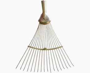 Граблі віялові розсувні жовті Граблі віялові розсувні жовті