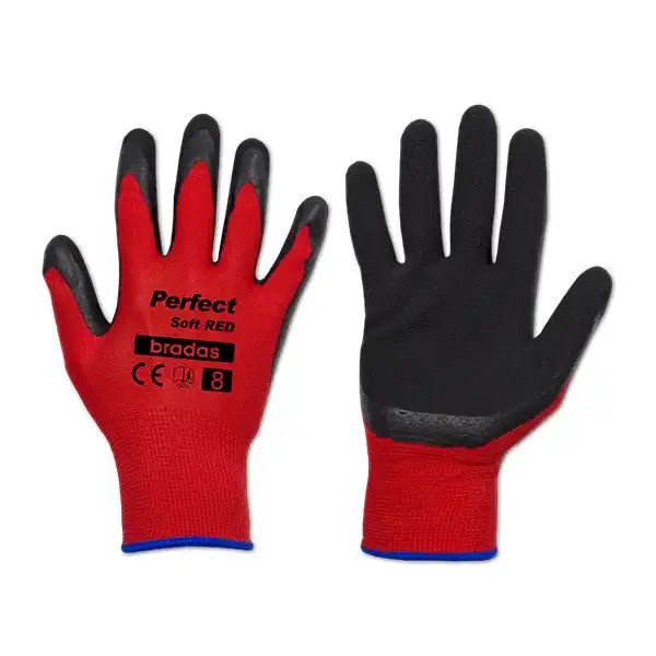 Рукавички червоні Perfect Grip Red розмір 10 RWPGRD10 ТМ Bradas