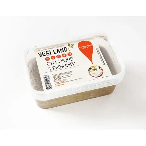 Суп пюре грибний 350 г ТМ vegiland