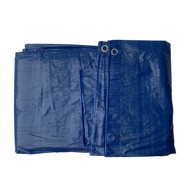 Тент синій з металевими люверсами 4*5 м x treme Тент синій з металевими люверсами 4*5 м x treme