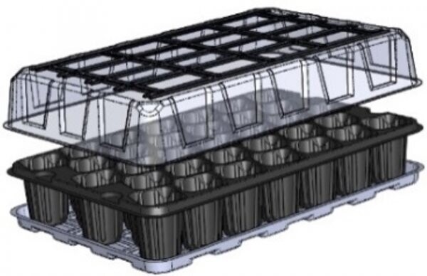 Кришка на касети прозора 18 36 50 яч Кришка на касети прозора 18 36 50 яч