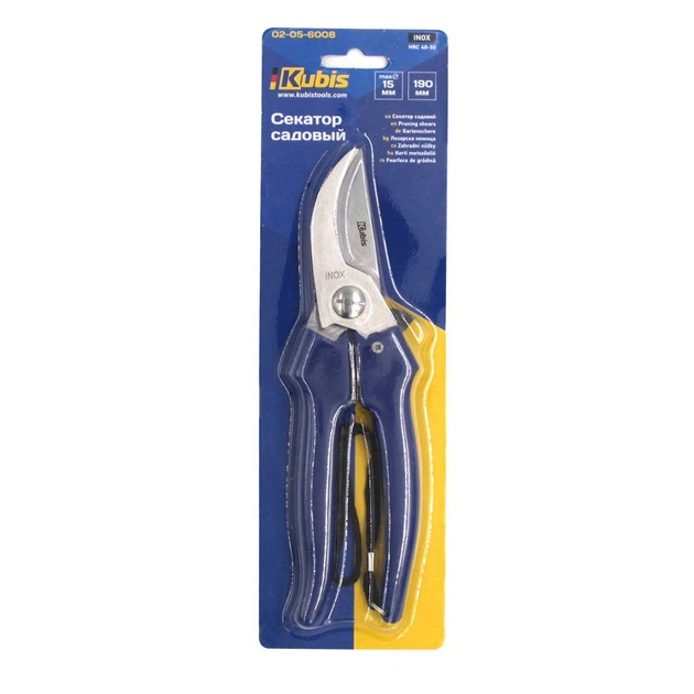 Секатор прямий 150мм ТМ kubis Секатор прямий 150мм ТМ kubis