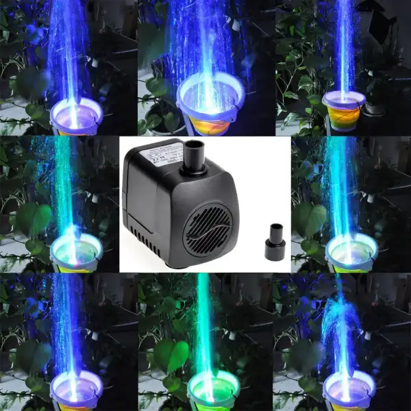Фонтан зі світодіодним підсвічуванням 10 Вт