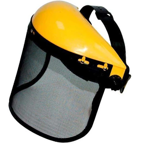 Щиток захисний сітчастий жовтий Щиток захисний сітчастий жовтий