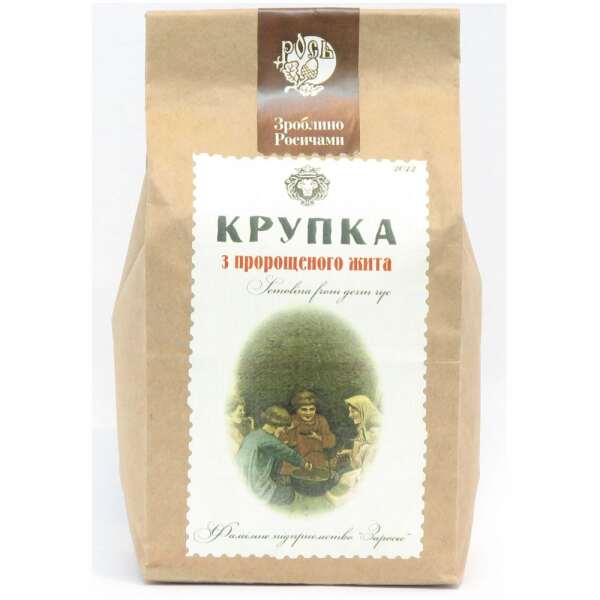 КрупКа з пророщеного жита 500 г ТМ Рось
