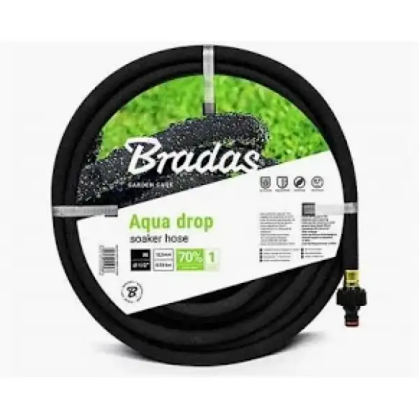 Шланг що сочиться aqua drop flat 1/2, довжина 7,5 м wadf1/2075 tm bradas
