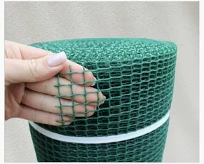 Сітка пластикова 10*10 1 м темно зелена ТМ Клевер Сітка пластикова 10*10 1 м темно зелена ТМ Клевер