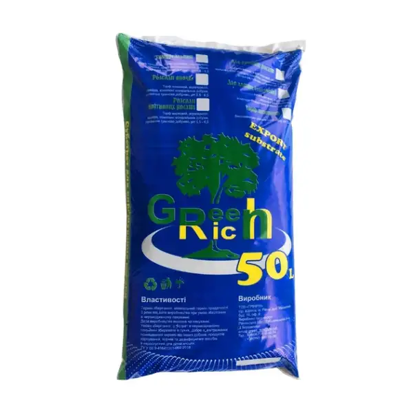 субстрат для Розсади 50 л ТМ greenrich