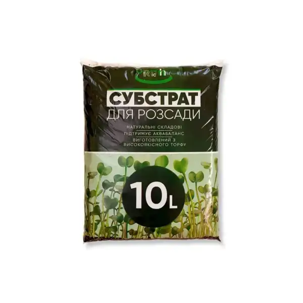 субстрат для Розсади 10 л ТМ greenrich