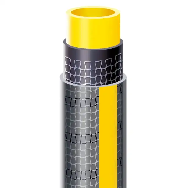 Шланг Сонце 3/4 4 шари 50 м + подарунок ТМ forte