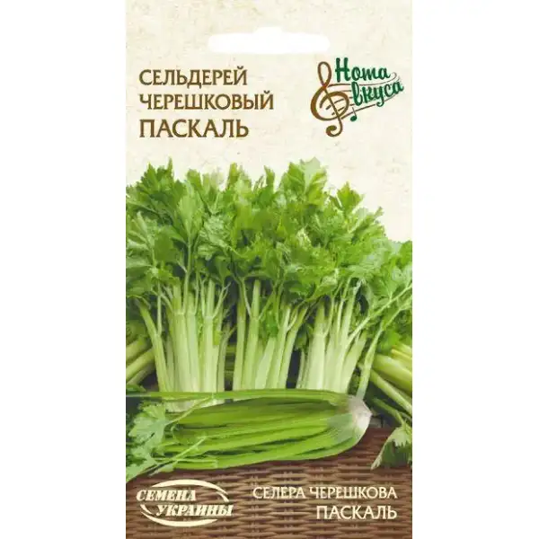 Селера черешкова Паскаль 0,5 г ТМ Насіння України