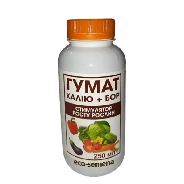 Добриво Гумат калію + бор 250 мл ТМ Агро Захист