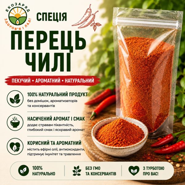 спеція Перець чилі 50 г