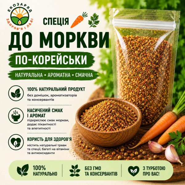 спеція до Моркви по корейські 50г