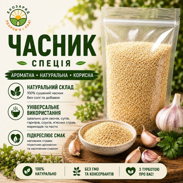 спеція Часник 50 г